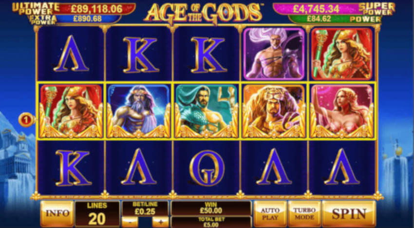How to Play Age of the Gods Slot